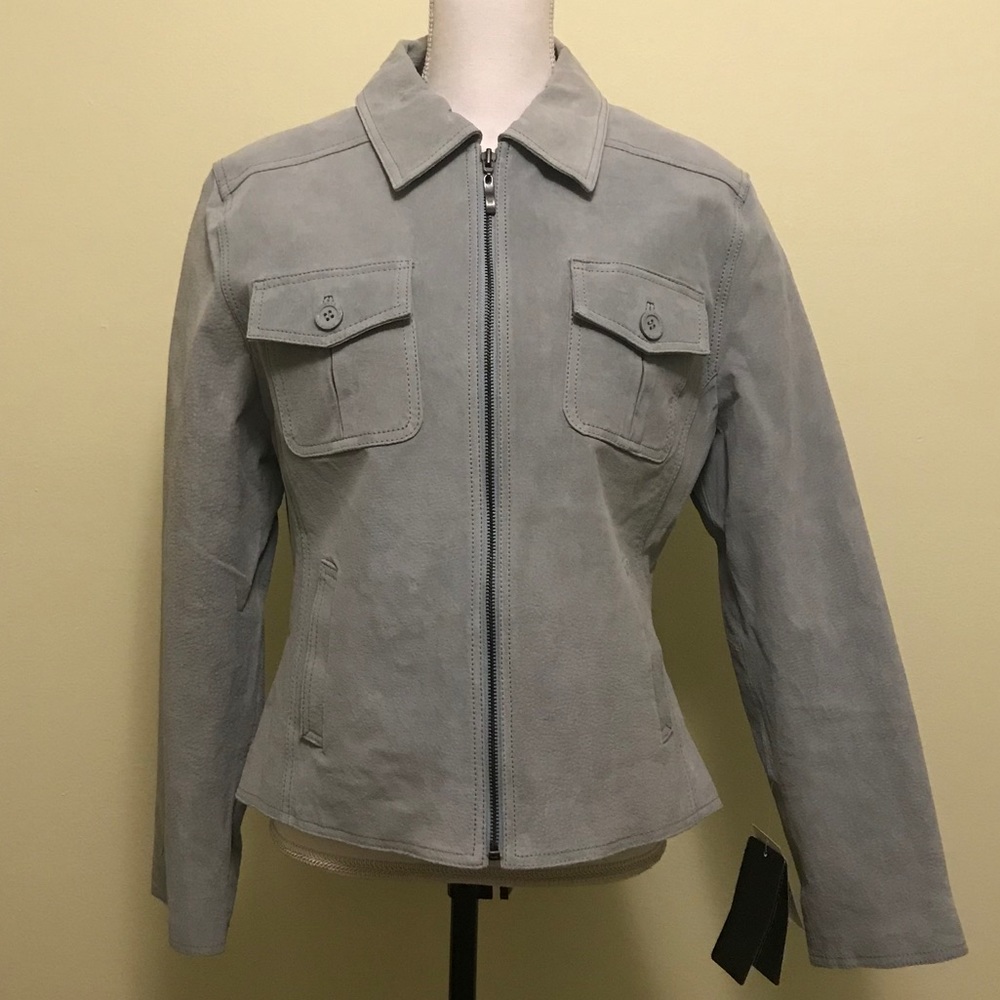 Michael Michelle Suede Leather Jacket